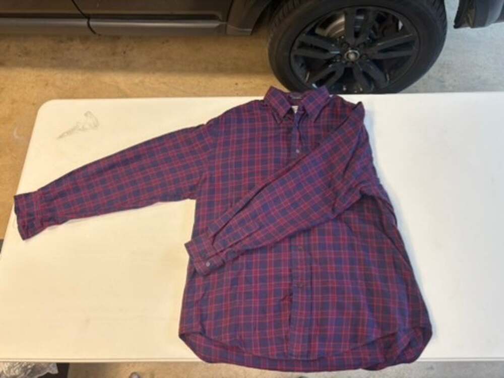 Faconnable Mens Button-Up Shirt M 100% Cotton GUC-EUC